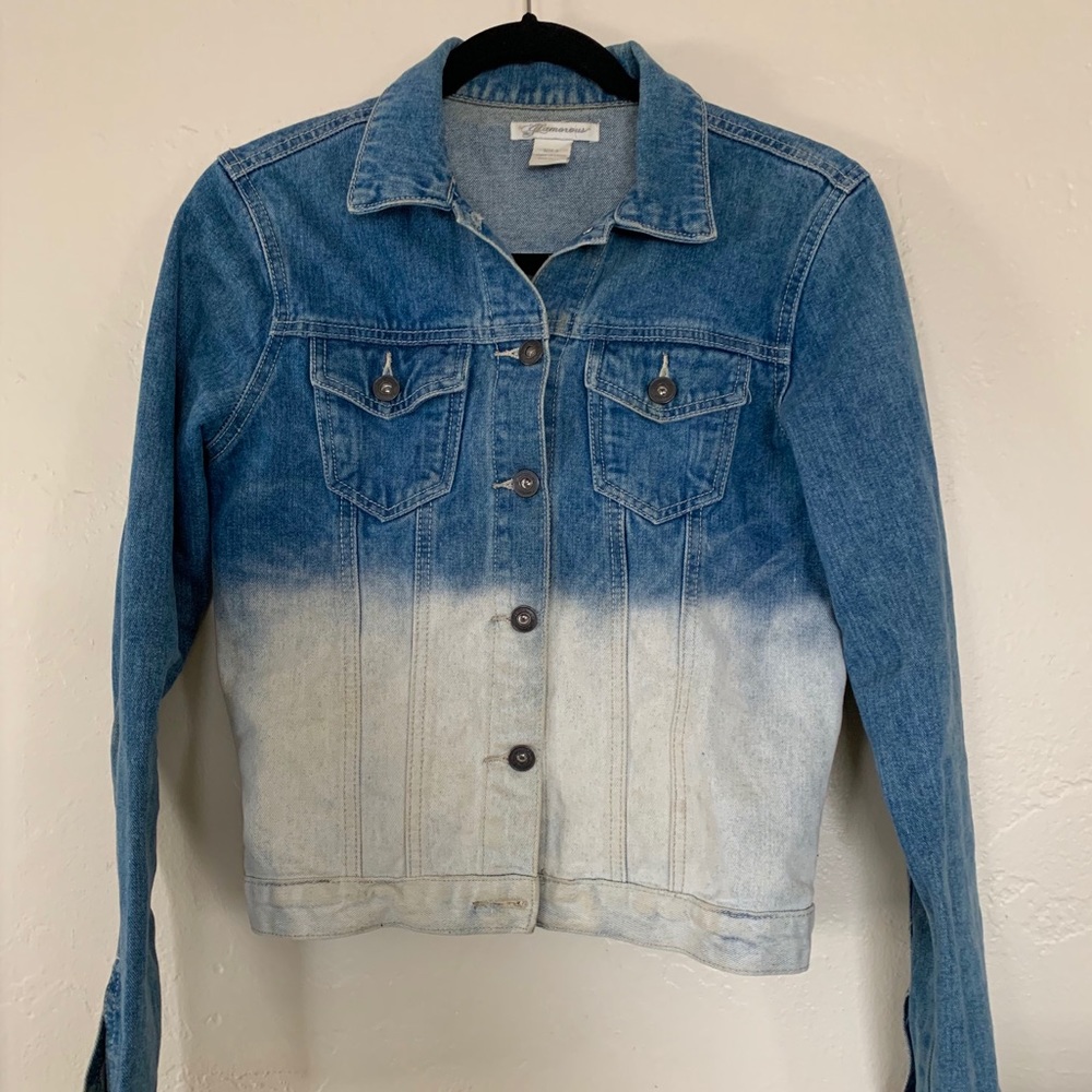 ombré Jean jacket